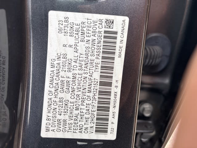 Thumbnail: 2023 Honda Civic - 15