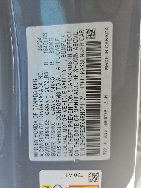 Thumbnail: 2024 Honda Civic - 15