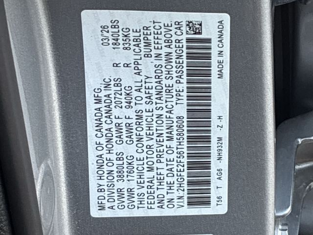 Thumbnail: 2026 Honda Civic - 37