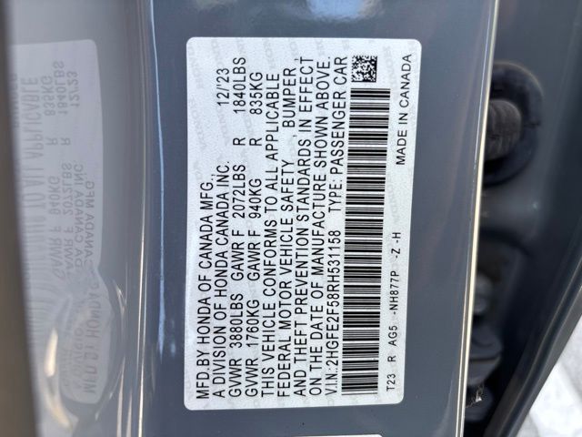Thumbnail: 2024 Honda Civic - 16