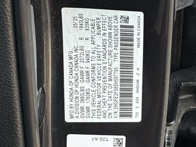 Thumbnail: 2025 Honda Civic - 20