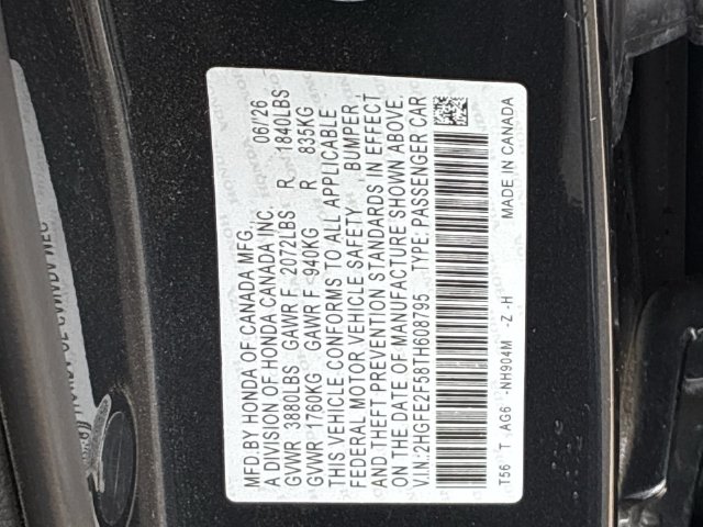 Thumbnail: 2026 Honda Civic - 20