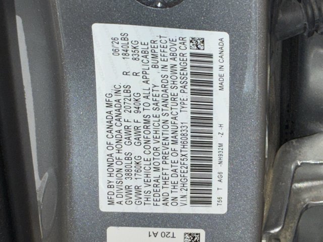 Thumbnail: 2026 Honda Civic - 20