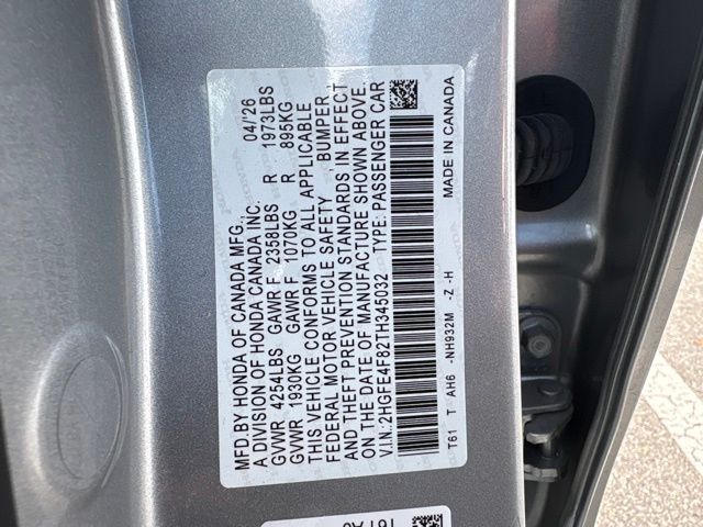 Thumbnail: 2026 Honda Civic - 16