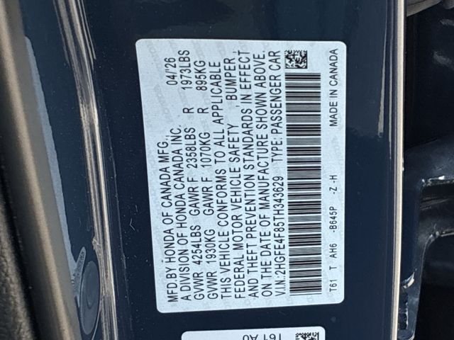 Thumbnail: 2026 Honda Civic - 39