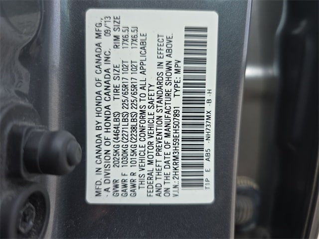 2014 Honda CR-V EX 21