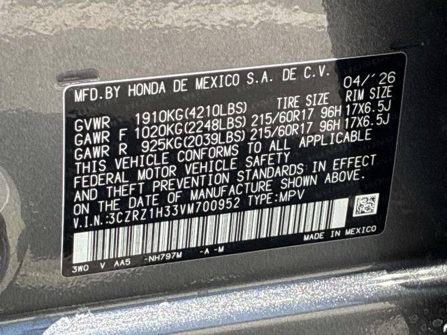 Thumbnail: 2027 Honda HR-V - 21
