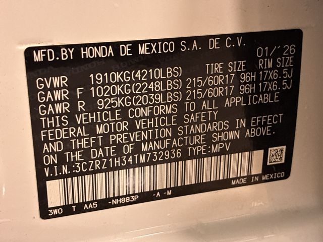 Thumbnail: 2026 Honda HR-V - 21