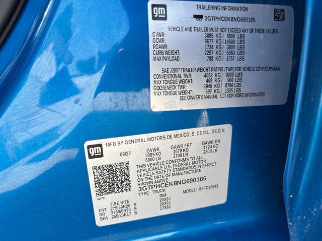 Thumbnail: 2022 GMC Sierra 1500 - 15