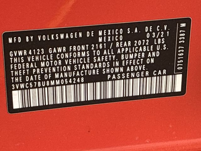 Thumbnail: 2021 Volkswagen Jetta - 37