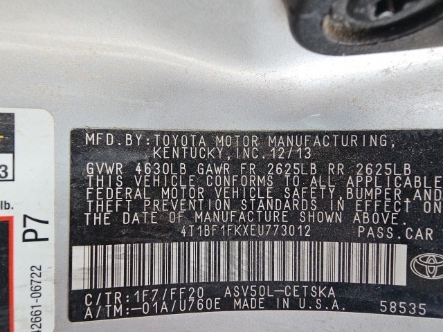 Thumbnail: 2014 Toyota Camry - 13