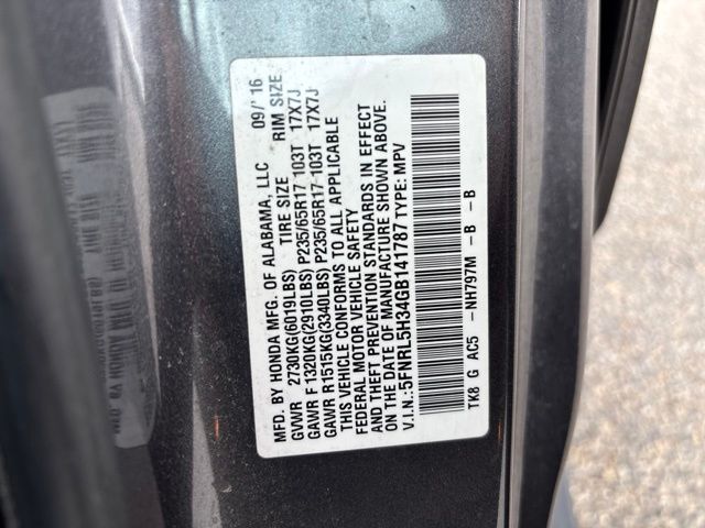 Thumbnail: 2016 Honda Odyssey - 14