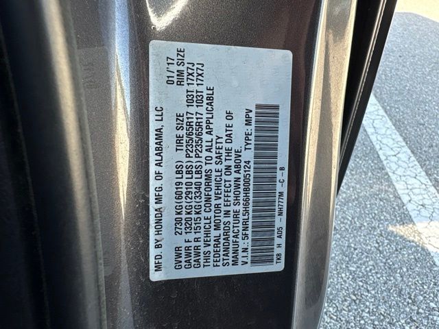 Thumbnail: 2017 Honda Odyssey - 15