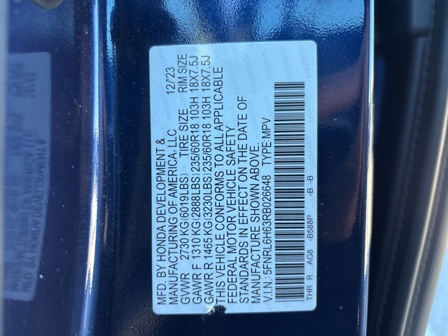 Thumbnail: 2024 Honda Odyssey - 15