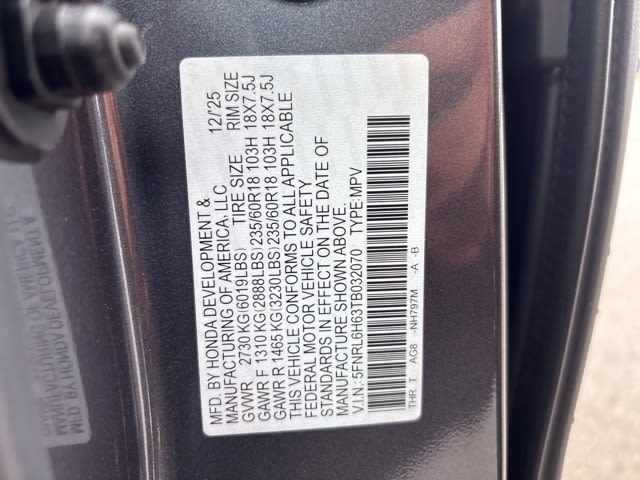 Thumbnail: 2026 Honda Odyssey - 15