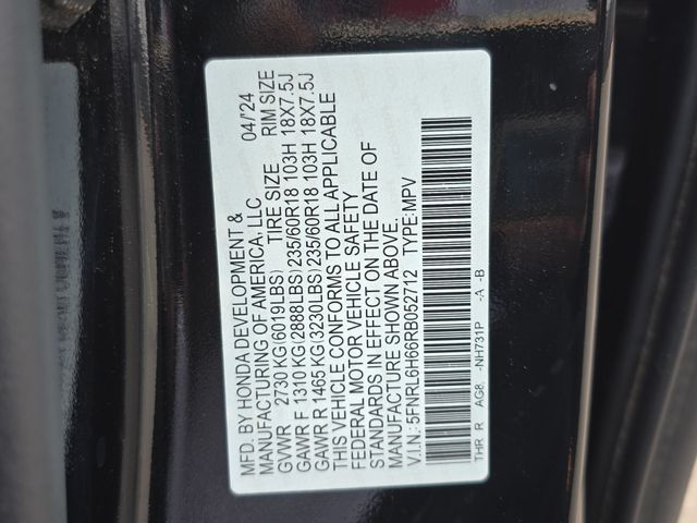 Thumbnail: 2024 Honda Odyssey - 21