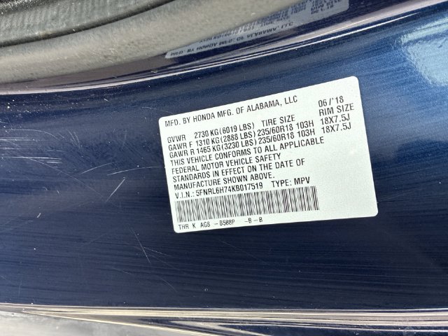 Thumbnail: 2019 Honda Odyssey - 21