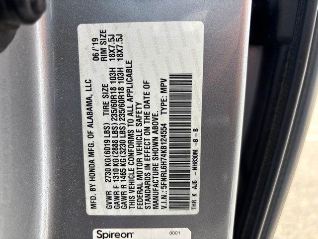 Thumbnail: 2019 Honda Odyssey - 15