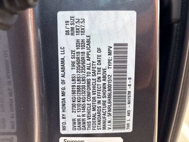 Thumbnail: 2020 Honda Odyssey - 15