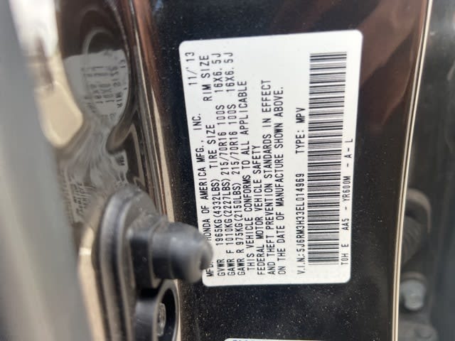 2014 Honda CR-V LX 16
