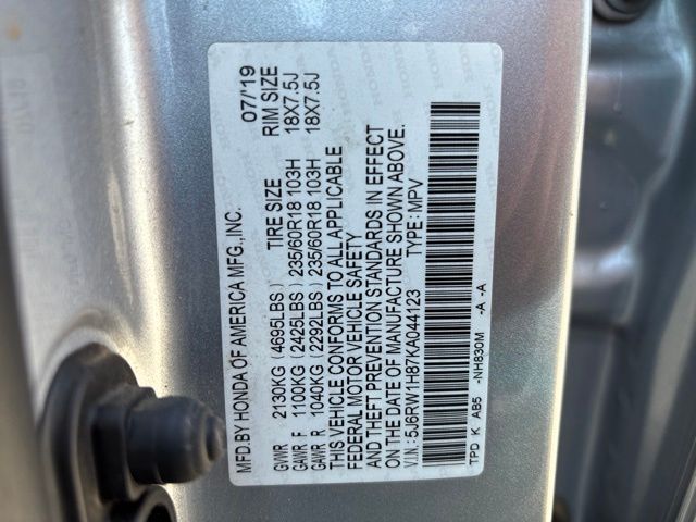 Thumbnail: 2019 Honda CR-V - 15