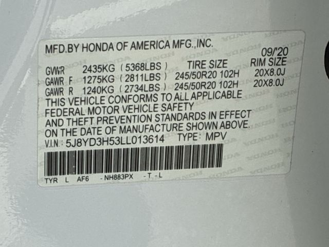 Thumbnail: 2020 Acura MDX - 39