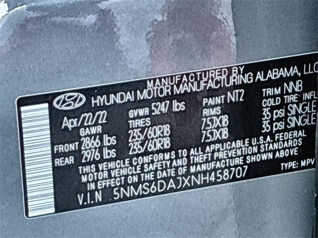 Thumbnail: 2022 Hyundai Santa Fe - 20