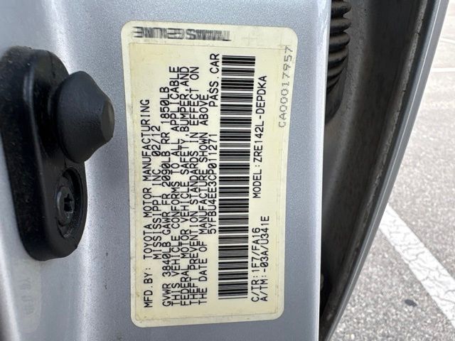 Thumbnail: 2012 Toyota Corolla - 16