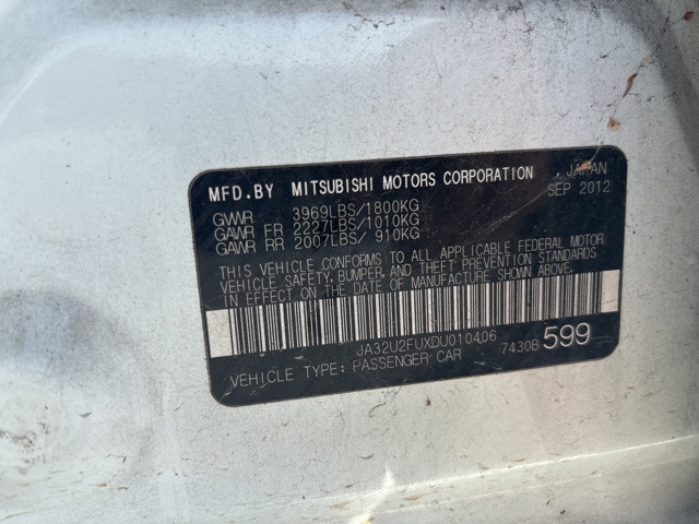 Thumbnail: 2013 Mitsubishi Lancer - 14