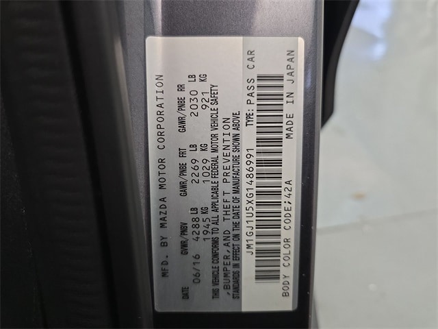 2016 Mazda Mazda6 i Sport 21