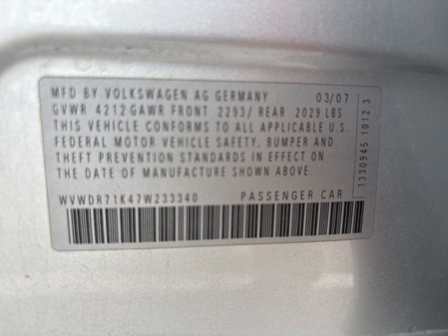 Thumbnail: 2007 Volkswagen Rabbit - 15