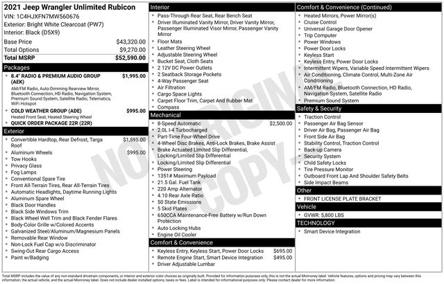 Thumbnail: 2021 Jeep Wrangler - 13