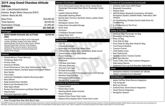 Thumbnail: 2019 Jeep Grand Cherokee - 15