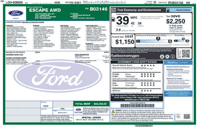Thumbnail: 2023 Ford Escape - 13