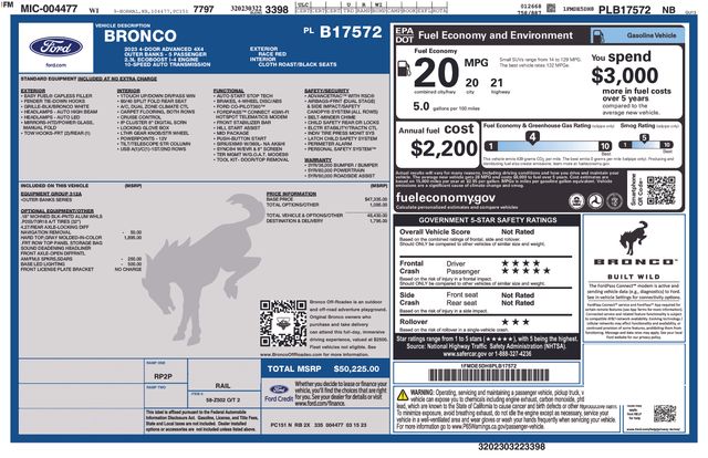 Thumbnail: 2023 Ford Bronco - 13