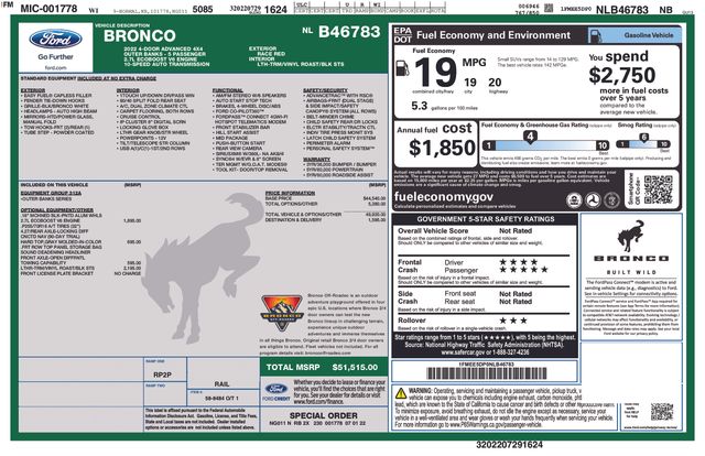 Thumbnail: 2022 Ford Bronco - 15