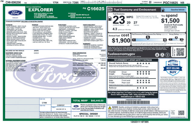 Thumbnail: 2023 Ford Explorer - 8