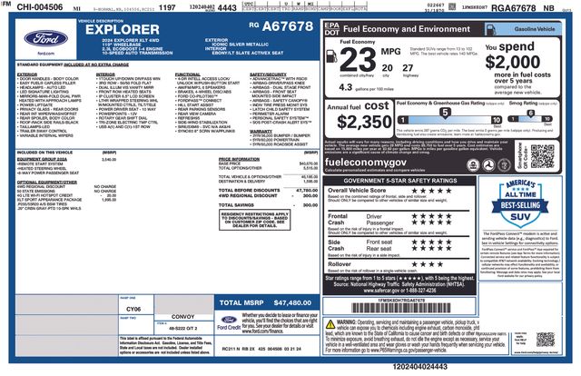 Thumbnail: 2024 Ford Explorer - 15