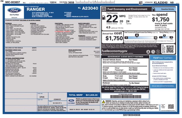 Thumbnail: 2019 Ford Ranger - 13