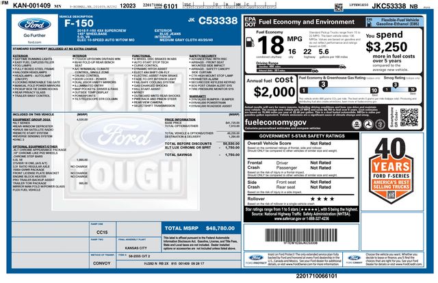 Thumbnail: 2018 Ford F-150 - 15