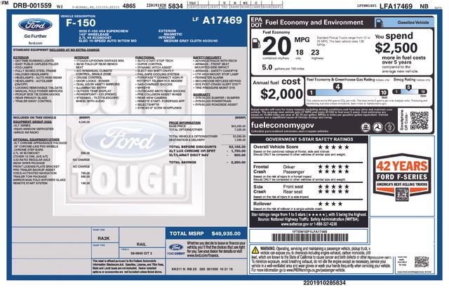 Thumbnail: 2020 Ford F-150 - 11