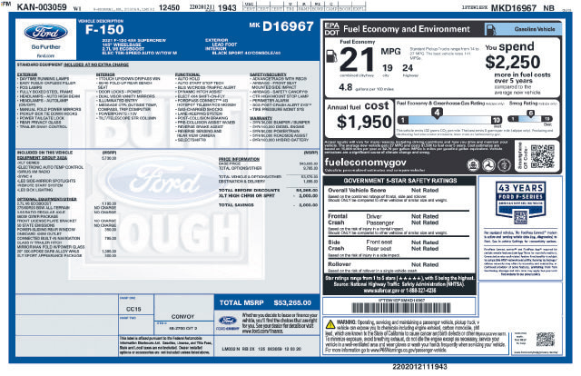 Thumbnail: 2021 Ford F-150 - 16