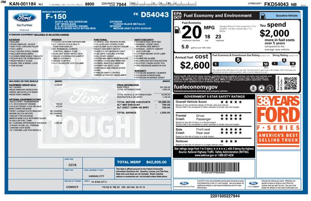 Thumbnail: 2015 Ford F-150 - 12