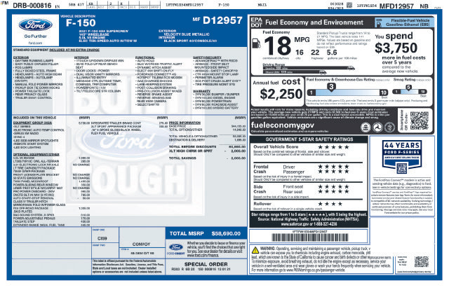 Thumbnail: 2021 Ford F-150 - 14