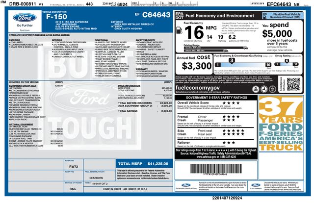 Thumbnail: 2014 Ford F-150 - 16