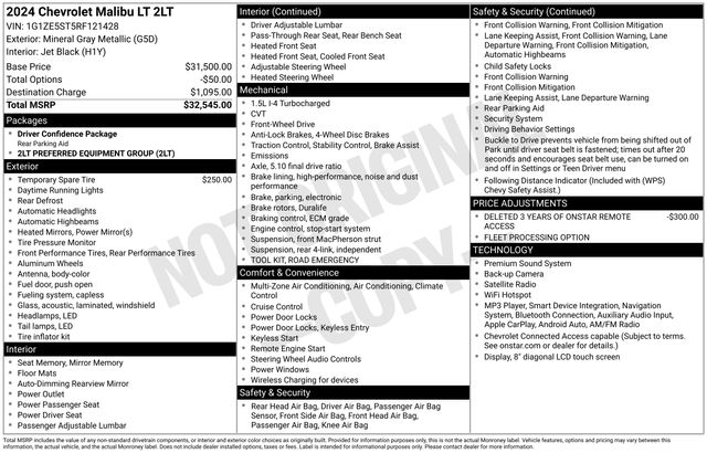 Thumbnail: 2024 Chevrolet Malibu - 20