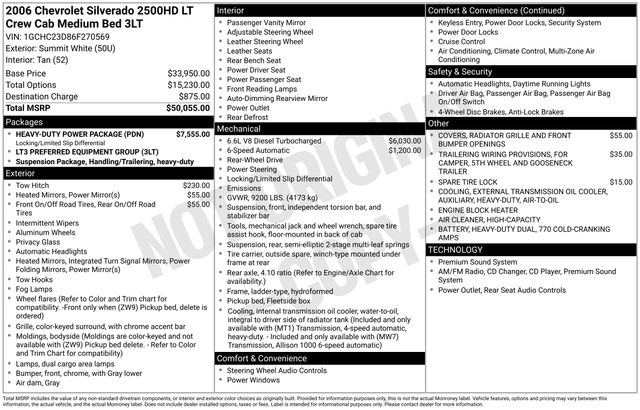 Thumbnail: 2006 Chevrolet Silverado 2500 - 13