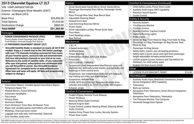 Thumbnail: 2013 Chevrolet Equinox - 15