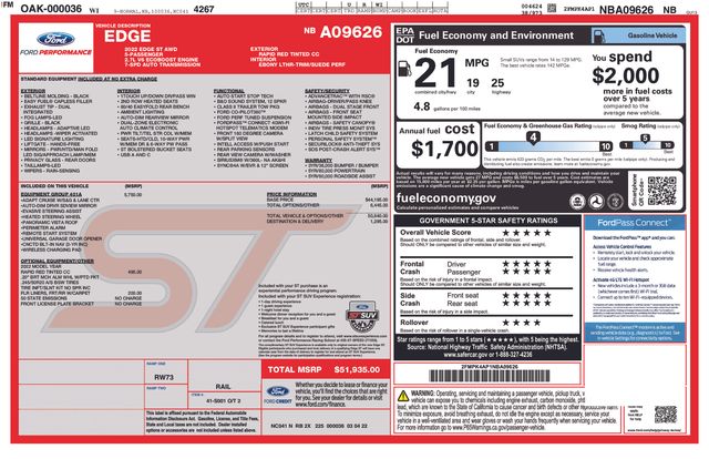 Thumbnail: 2022 Ford Edge - 13