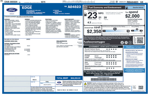 Thumbnail: 2024 Ford Edge - 13